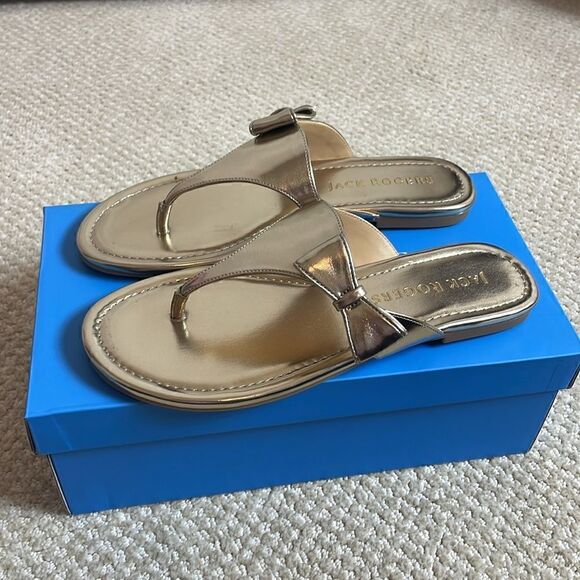 NIB Jack Rogers Gracie Bow Sandal. - Picture 5 of 6